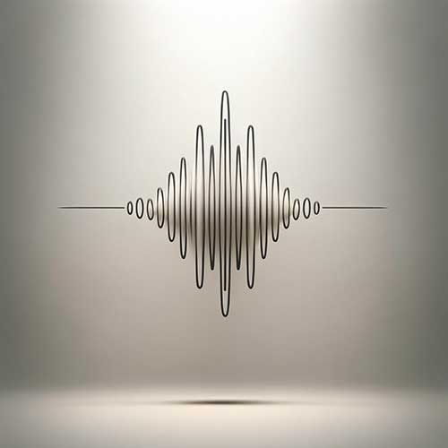 Illustration of sound waves