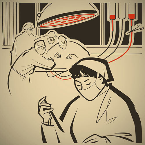 Female Surgeon Graphic
